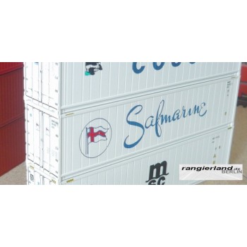 C-RAIL 40ft Kühlcontainer Container Reefer SAFMARINE H0